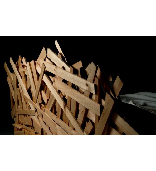 Edra时尚个性手工制成Favela Bed双人床